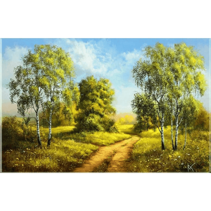 Beautiful Mountain Forest 5D DIY Diamond Painting