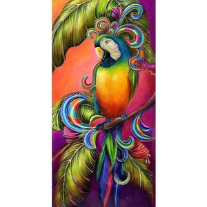 Beautiful Parrot 5D DIY Paint By Diamond Kit