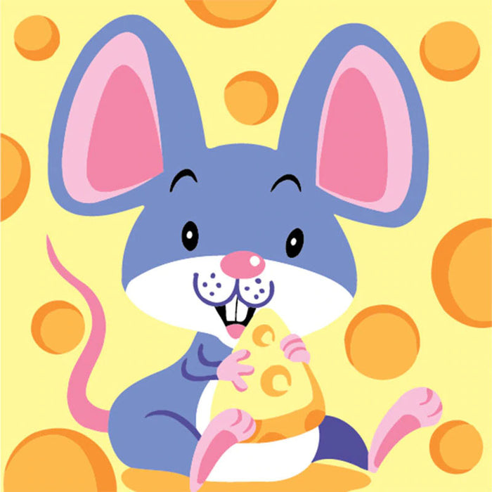 Cheesy Mouse 5D DIY Paint By Diamond Kit