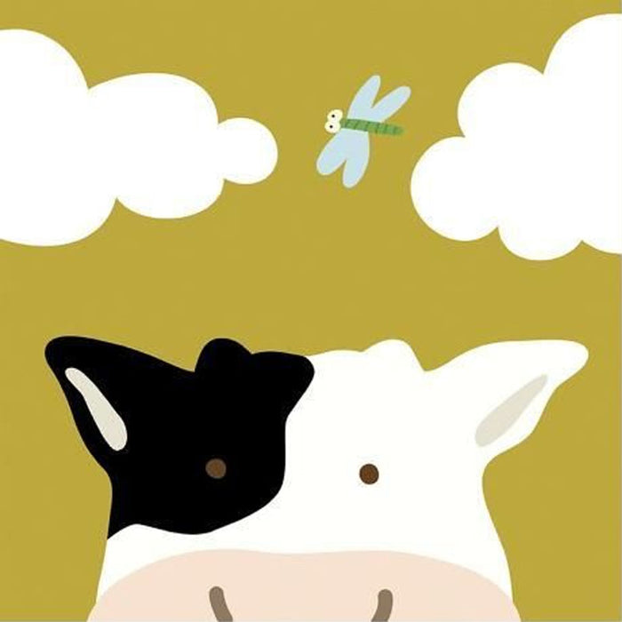 Peek-a-Boo Cow 5D DIY Paint By Diamond Kit