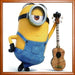 Stuart The Minion With Guitar 5D DIY Paint By Diamond Kit - Paint by Diamond