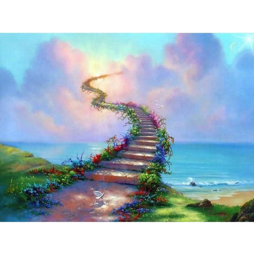 Beautiful Sea Ladder To The Sky 5D DIY Paint By Diamond Kit - Paint by Diamond