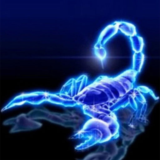 Fluorescent scorpion 5D DIY Paint By Diamond Kit - Paint by Diamond