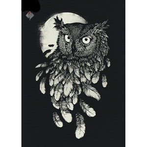 Midnight Owl 5D DIY Paint By Diamond Kit