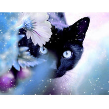 Animal Black Cat  5D DIY Paint By Diamond Kit - Paint by Diamond