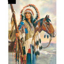 Indians & Horses 5D DIY Paint By Diamond Kit - Paint by Diamond