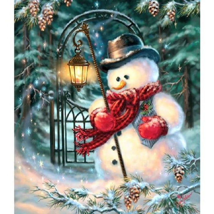 Snowman 5D DIY Paint By Diamond Kit - Paint by Diamond