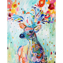 Colorful Reindeer 5D DIY Paint By Diamond Kit - Paint by Diamond