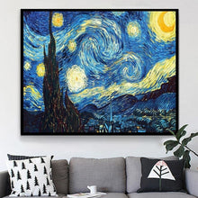 Van Gogh Starry Night 5D DIY Paint By Diamond Kit - Paint by Diamond