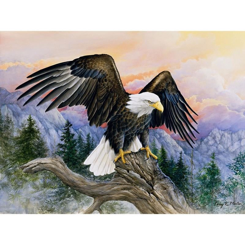 Flying Eagle 5D DIY Paint By Diamond Kit - Paint by Diamond