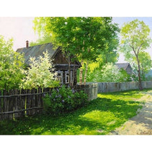 Beautiful Village House 5D DIY Paint By Diamond Kit - Paint by Diamond