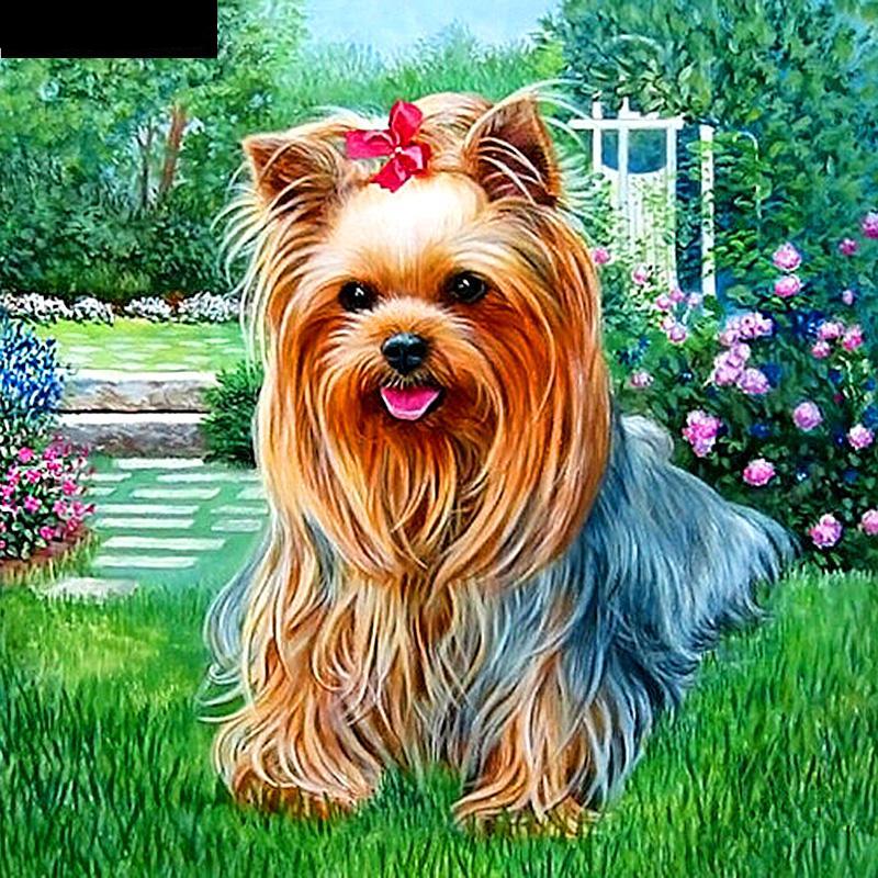 Pet Dog 5D DIY Paint By Diamond Kit