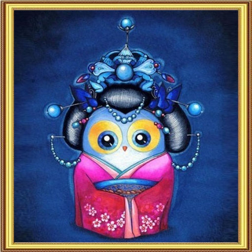 Diamond Embroidery Owl 5D DIY Paint By Diamond Kit - Paint by Diamond