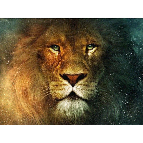 Brave Lion 5D DIY Paint By Diamond Kit - Paint by Diamond