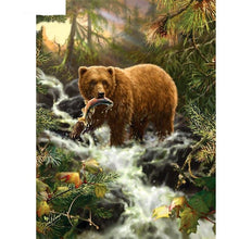 Forest Bear 5D DIY Paint By Diamond Kit - Paint by Diamond