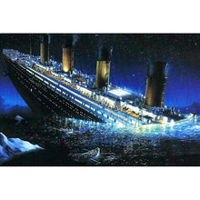 Titanic 5D DIY Paint By Diamond Kit - Paint by Diamond