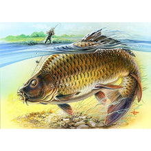 Diamond Painting Fish 5D DIY Paint By Diamond Kit