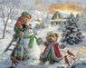 Teddy's Christmas 5D DIY Paint By Diamond Kit - Paint by Diamond