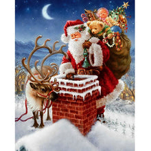 Santa Claus With Gifts 5D DIY Paint By Diamond Kit - Paint by Diamond