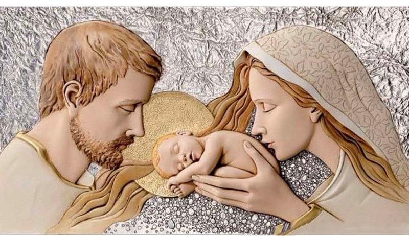 Mother Mary & Jesus 5D DIY Paint By Diamond Kit - Paint by Diamond