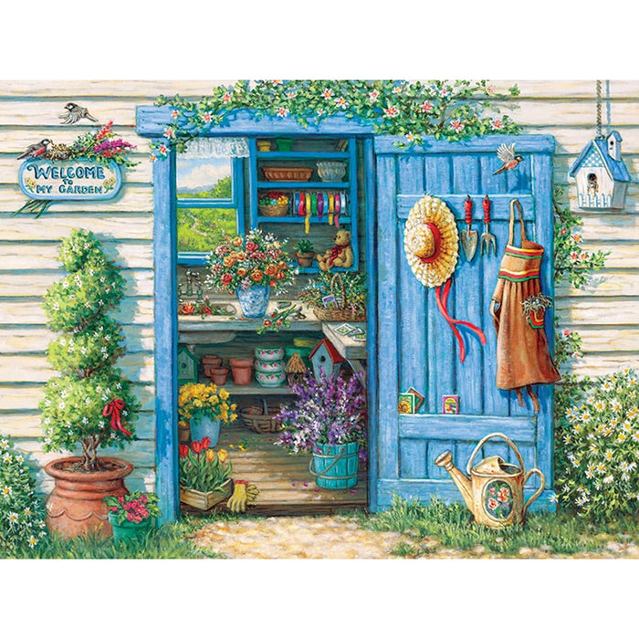 Beautiful Garden 5D DIY Paint By Diamond Kit