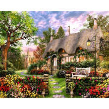 Cottage & Garden 5D DIY Paint By Diamond Kit