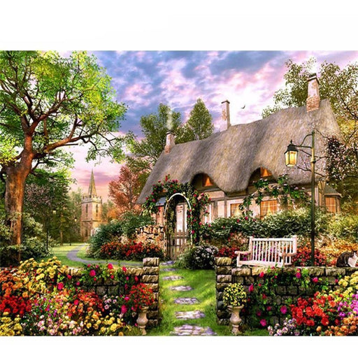 Cottage & Garden 5D DIY Paint By Diamond Kit - Paint by Diamond