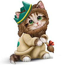 Cute Little Cartoon cat 5D DIY Paint By Diamond Kit - Paint by Diamond
