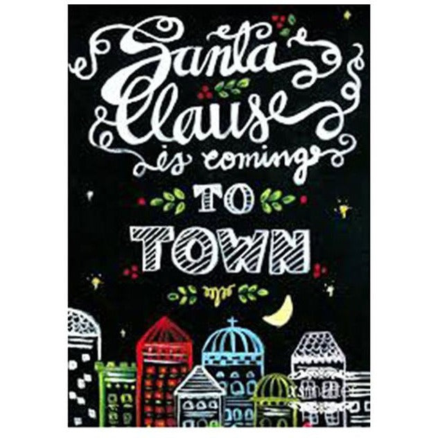 Santa's Town Visit - 5D DIY Paint By Diamond Kit - Paint by Diamond