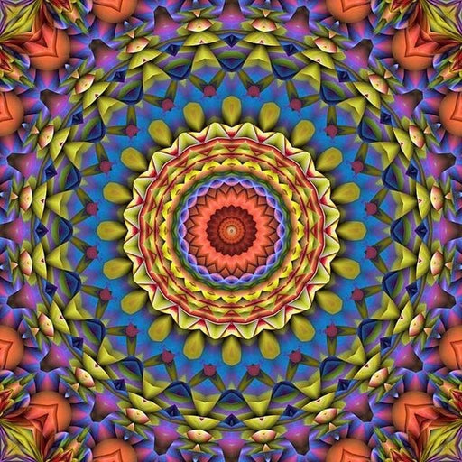 Colors Of Religion Mandala 5D DIY Paint By Diamond Kit - Paint by Diamond