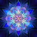 Blue And Pink Religion Mandala 5D DIY Paint By Diamond Kit - Paint by Diamond