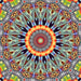 Religion Multicolor Aesthetic Mandala 5D DIY Paint By Diamond Kit - Paint by Diamond