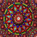 Religion Red Aesthetic Mandala 5D DIY Paint By Diamond Kit - Paint by Diamond