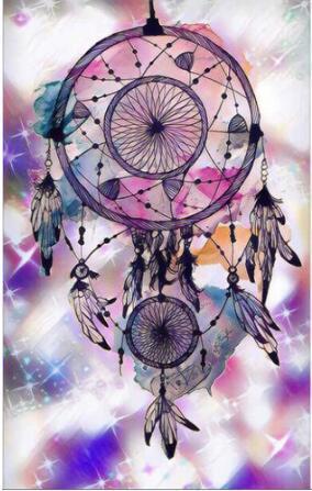 Indian Dream Catcher 5D DIY Paint By Diamond Kit