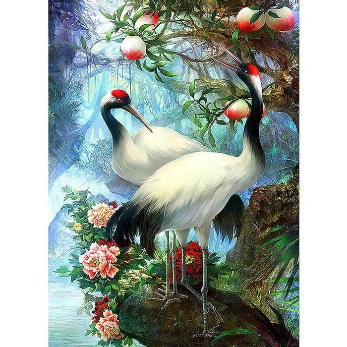 Lovers Birds 5D DIY Paint By Diamond Kit