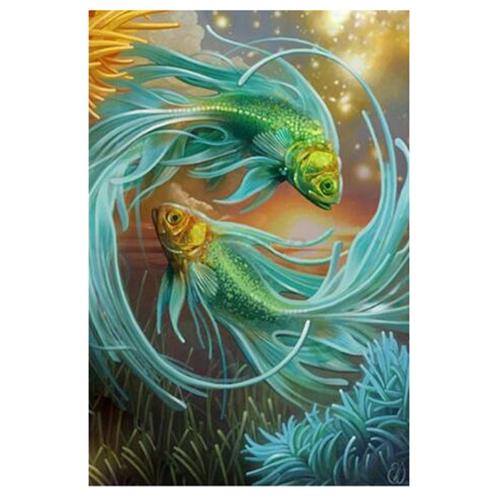 Fantasy Fish 5D DIY Paint By Diamond Kit