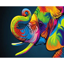 Colorful Elephant 5D DIY Paint By Diamond Kit - Paint by Diamond