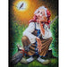 Old Lady & Bird 5D DIY Paint By Diamond Kit - Paint by Diamond