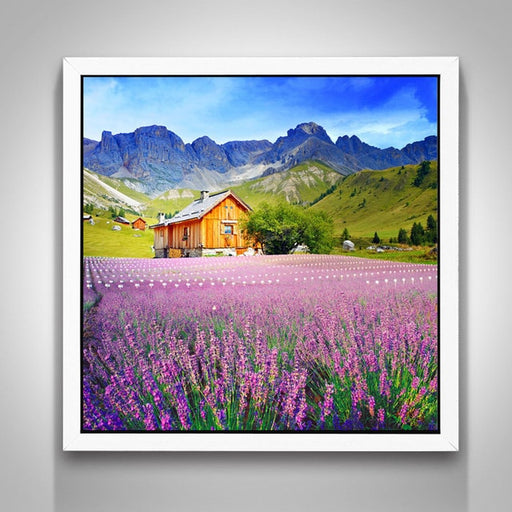 Lavender Fields 5D DIY Paint By Diamond Kit - Paint by Diamond