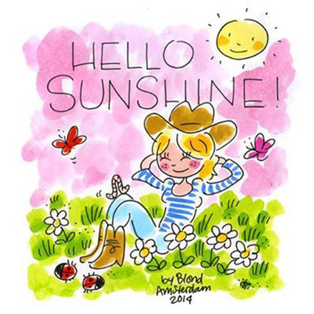 Hello Sunshine Paint By Diamond Kit