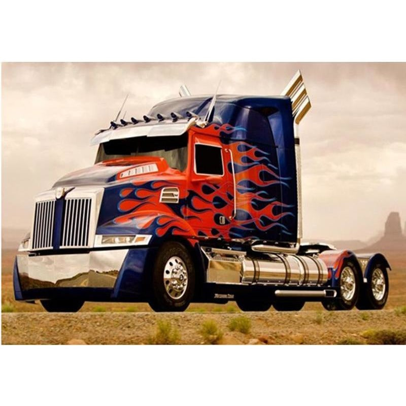 Big Truck 5D DIY Paint By Diamond Kit - Paint by Diamond