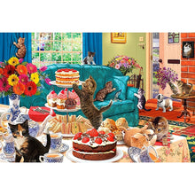 Cats In The House 5D DIY Paint By Diamond Kit