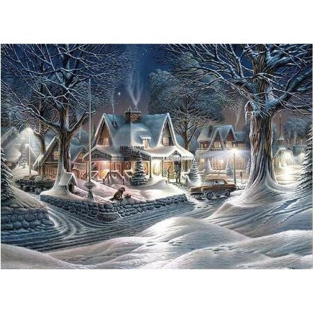 Snow Witness 5D DIY Paint By Diamond Kit - Paint by Diamond