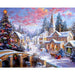 Winter Cathedral 5D DIY Paint By Diamond Kit - Paint by Diamond