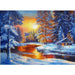 Winter Lake 5D DIY Paint By Diamond Kit - Paint by Diamond