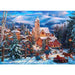 Lit Christmas Town 5D DIY Paint By Diamond Kit - Paint by Diamond