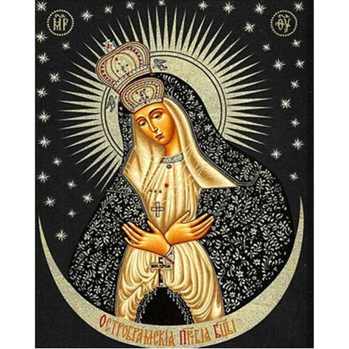 Russian Religious Goddess 5D DIY Paint By Diamond Kit - Paint by Diamond