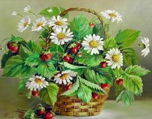 Sunflower Basket 5D DIY Paint By Diamond Kit