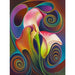 Abstract Tulip 5D DIY Paint By Diamond Kit - Paint by Diamond