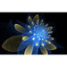 Blue Flower 5D DIY Paint By Diamond Kit - Paint by Diamond